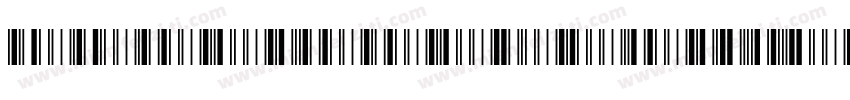 LibreBarcode39Text R字体转换